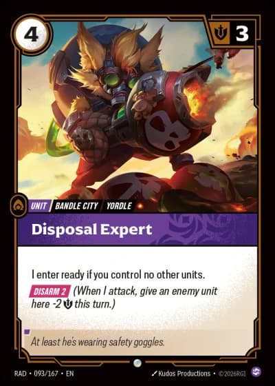 Disposal Expert #093/189 — Radiance