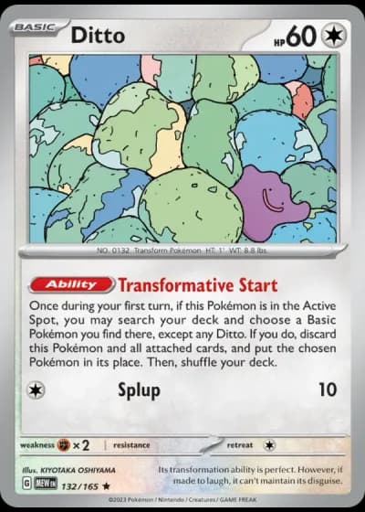 Ditto #132/165 — 151