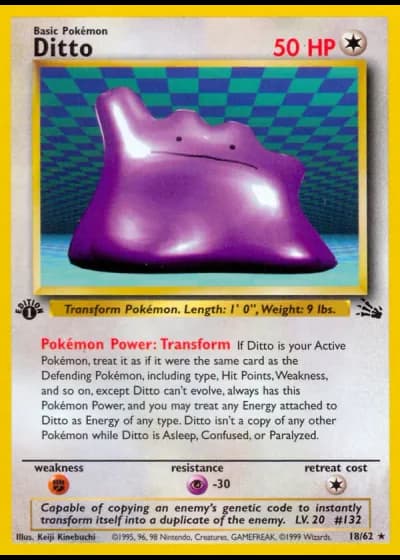 Ditto #18/62 — Fossil