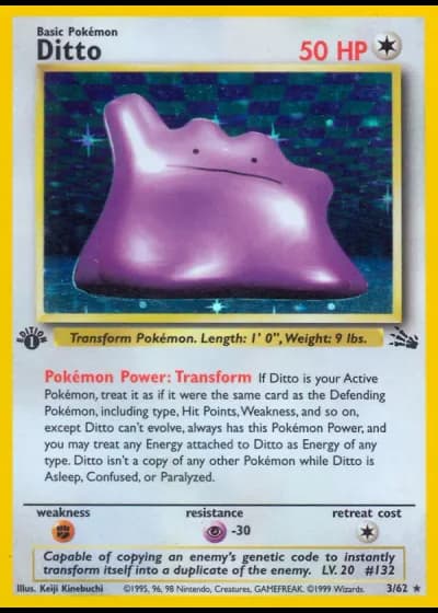 Ditto #3/62 — Fossil