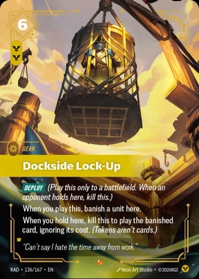 Dockside Lock-Up #136/189 — Radiance