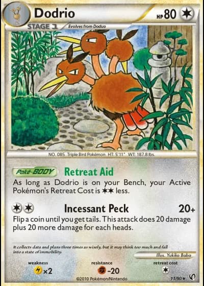 Dodrio #11/90 — Undaunted