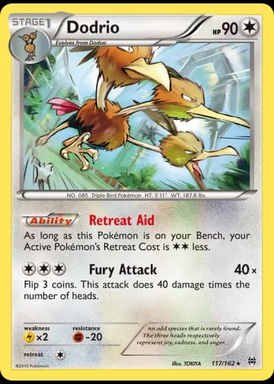 Dodrio #117/162 — BREAKthrough
