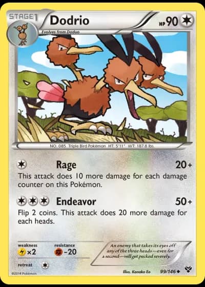 Dodrio #99/146 — XY
