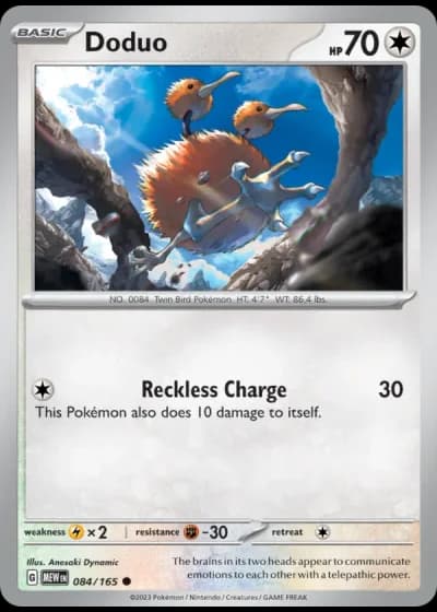 Doduo #084/165 — 151