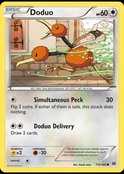 Doduo #115/162 — BREAKthrough