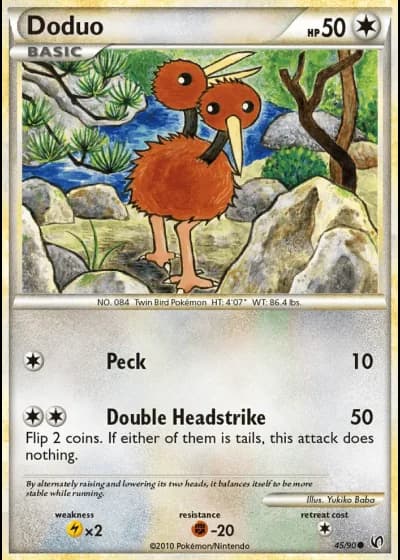 Doduo #45/90 — Undaunted