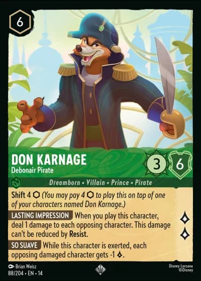 Don Karnage - Debonair Pirate #88/257 — Hyperia City