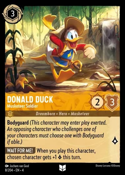 Donald Duck - Musketeer Soldier #8/204 — Ursula's Return