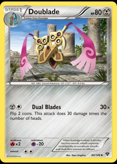 Doublade #84/146 — XY