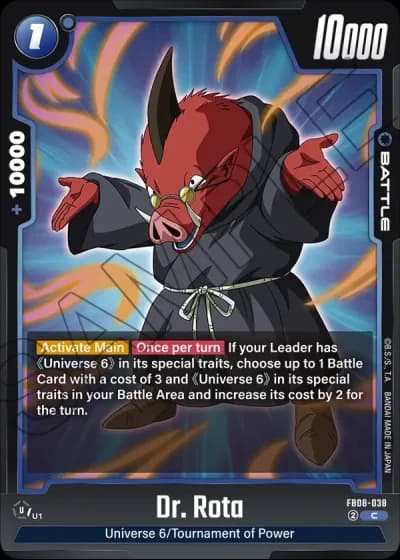 Dr. Rota  FB08-038 — Saiyan's Pride (FB08)