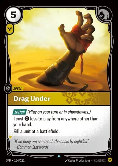 Drag Under #164/303 — Spiritforged