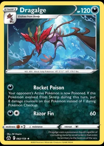 Dragalge #082/159 — Crown Zenith