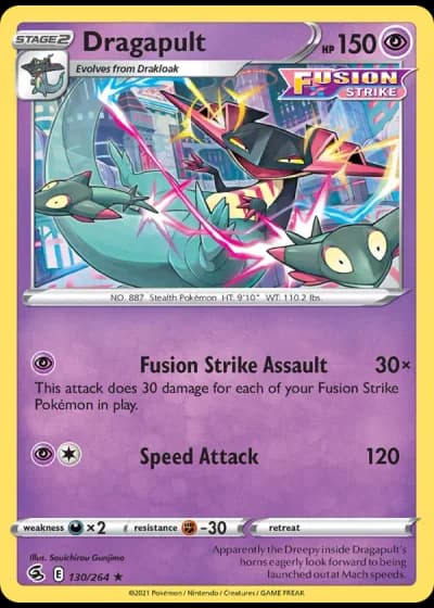 Dragapult #130/264 — Fusion Strike
