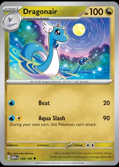 Dragonair #148/165 — 151
