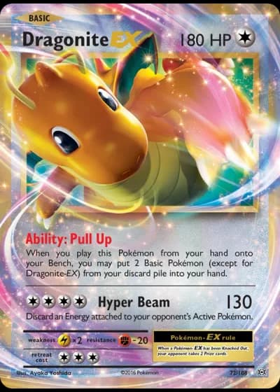 Dragonite EX #72/108 — Evolutions