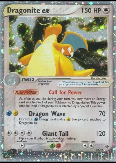 Dragonite ex #90/97 — Dragon