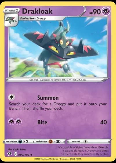Drakloak #90/192 — Rebel Clash
