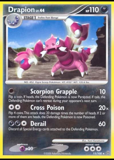 Drapion #15/100 — Stormfront