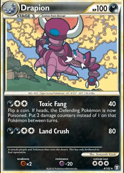 Drapion #4/102 — Triumphant