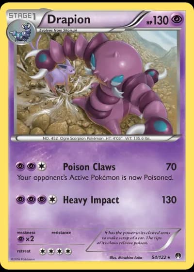Drapion #54/122 — BREAKpoint