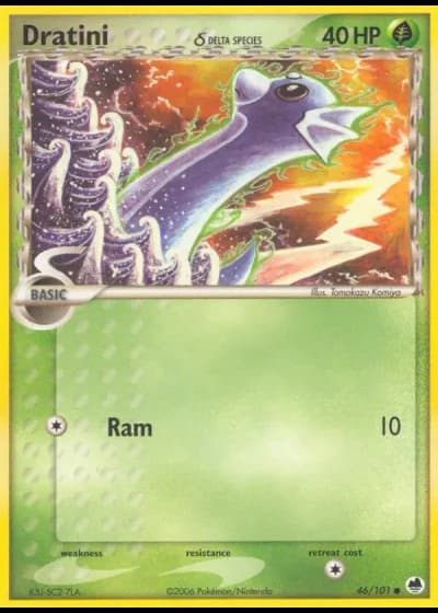 Dratini #46/101 — Dragon Frontiers