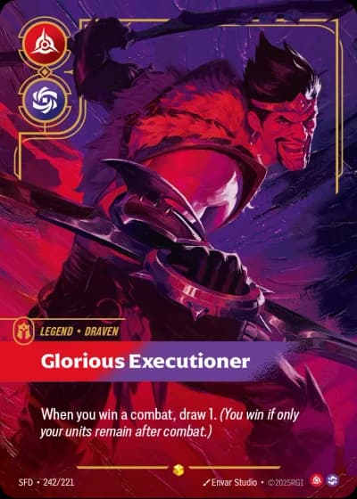 Draven, Glorious Executioner #242/303 — Spiritforged