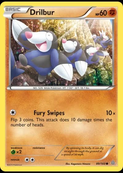 Drilbur #89/160 — Primal Clash