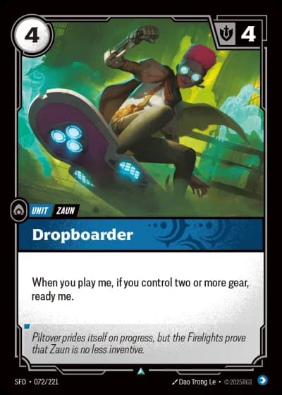 Dropboarder #072/303 — Spiritforged
