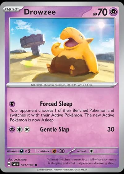 Drowzee #082/198 — Scarlet & Violet
