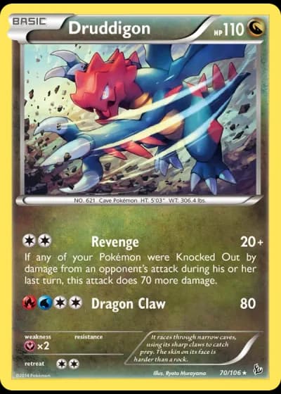 Druddigon #70/106 — Flashfire