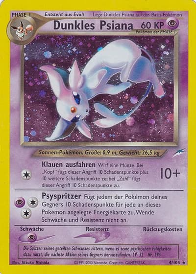 Dunkles Psiana #4/105 — Neo Destiny