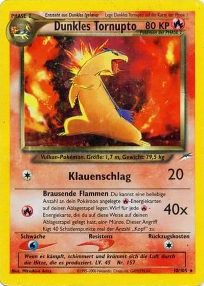 Dunkles Tornupto #10/105 — Neo Destiny
