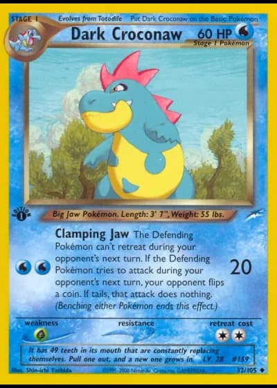 Dunkles Tyracroc #32/105 — Neo Destiny