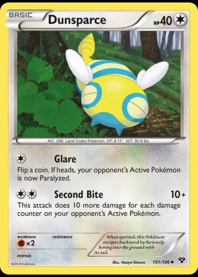 Dunsparce #101/146 — XY