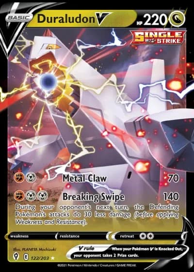 Duraludon V #122/203 — Evolving Skies
