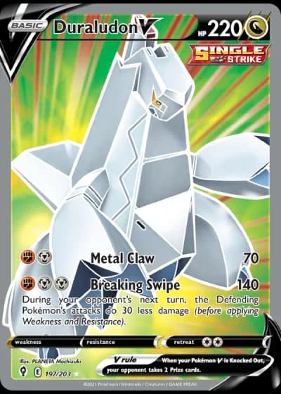 Duraludon V #197/203 — Evolving Skies