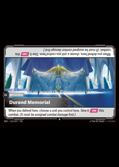 Durand Memorial #161/189 — Radiance