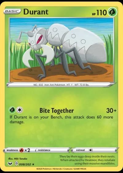 Durant #8/202 — Sword & Shield