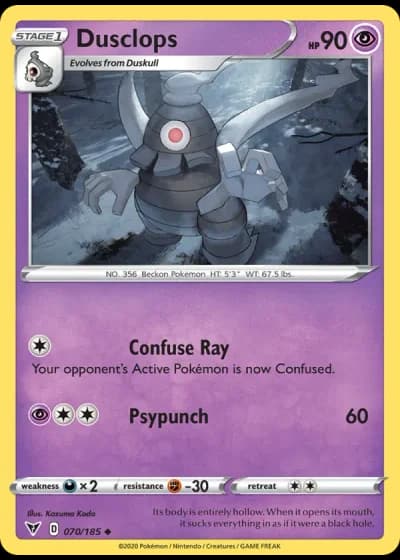 Dusclops #70/185 — Vivid Voltage