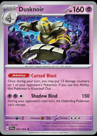 Dusknoir #020/64 — Shrouded Fable