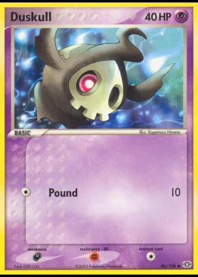 Duskull #46/106 — Emerald
