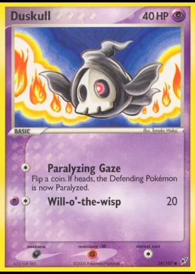 Duskull #58/107 — Deoxys