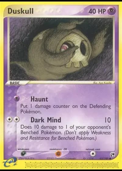 Duskull #62/100 — Sandstorm