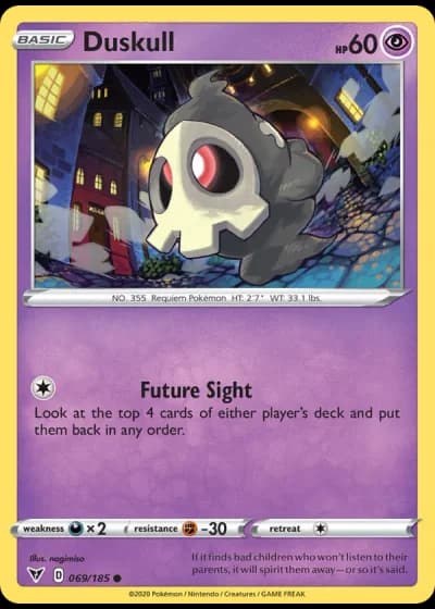 Duskull #69/185 — Vivid Voltage