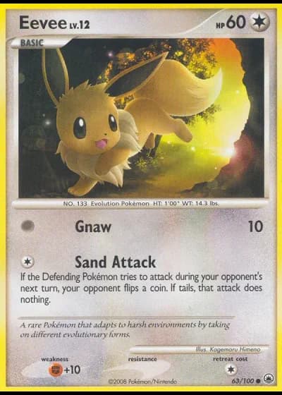 Eevee #63/100 — Majestic Dawn