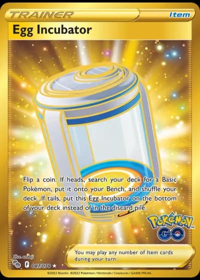 Egg Incubator #087/78 — Pokémon GO