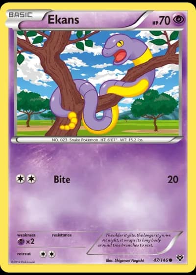 Ekans #47/146 — XY