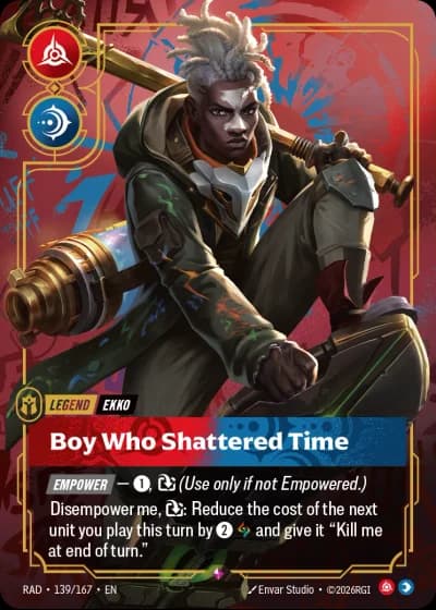 Ekko, Boy Who Shattered Time #139/189 — Radiance