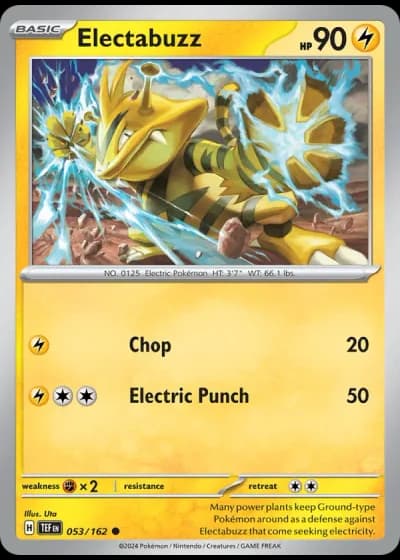 Electabuzz #053/162 — Temporal Forces
